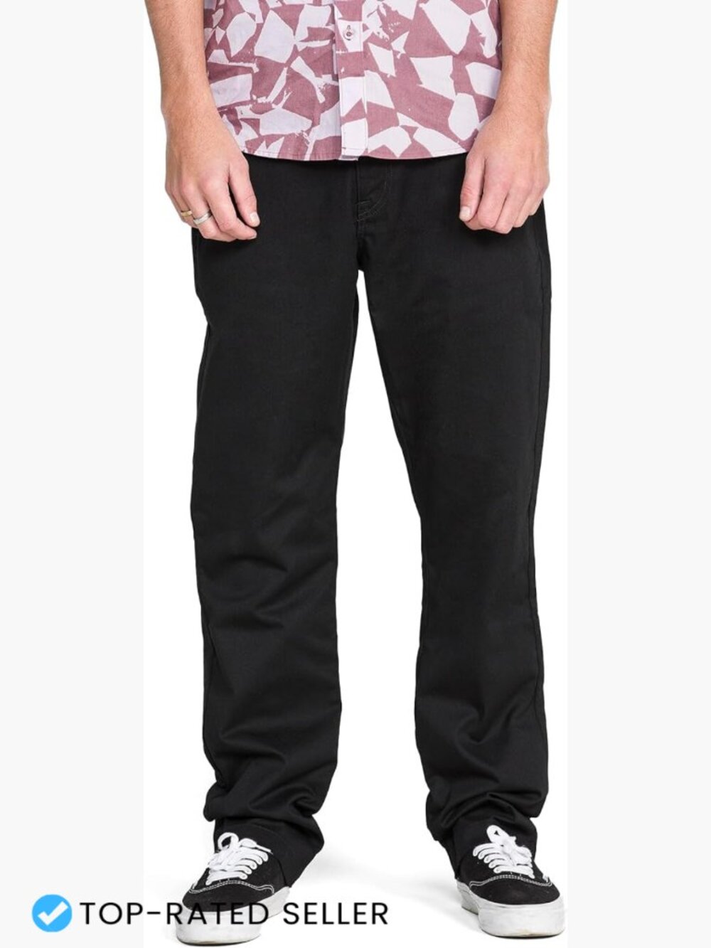 Classic Chino Pants Modern Fit Straight Leg Casual Versatile Minimal Style